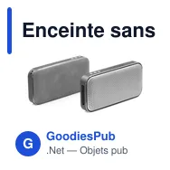Enceinte sans fil personnalisable BrandCharger Nano Charge avec logo - Miniature 9