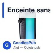 Enceinte sans fil personnalisable Lynette avec logo pour extérieur - Miniature 6