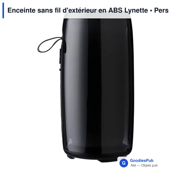 Enceinte sans fil personnalisable Lynette avec logo pour extérieur - Image 10