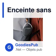 Enceinte sans fil personnalisable pour extérieur avec logo - Madison - Miniature 11