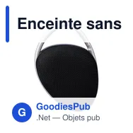 Enceinte sans fil personnalisable pour extérieur avec logo - Madison - Miniature 3
