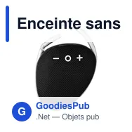 Enceinte sans fil personnalisable pour extérieur avec logo - Madison - Miniature 6