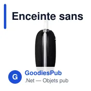 Enceinte sans fil personnalisable pour extérieur avec logo - Madison - Miniature 8