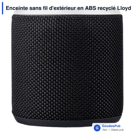 Enceinte sans fil personnalisable pour extérieur avec logo - Lloyd - Image 1