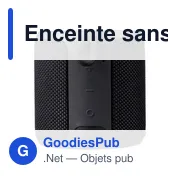 Enceinte sans fil personnalisable pour extérieur avec logo - Lloyd - Miniature 3