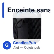 Enceinte sans fil personnalisable pour extérieur avec logo - Lloyd - Miniature 4