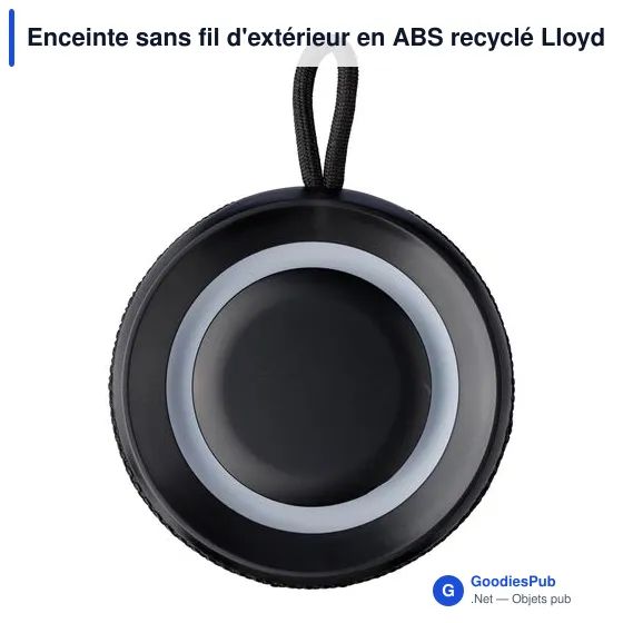 Enceinte sans fil personnalisable pour extérieur avec logo - Lloyd - Image 7