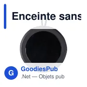 Enceinte sans fil personnalisable pour extérieur avec logo - Lloyd - Miniature 8