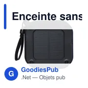 Enceinte sans fil personnalisable pour extérieur avec logo - Lois - Miniature 2