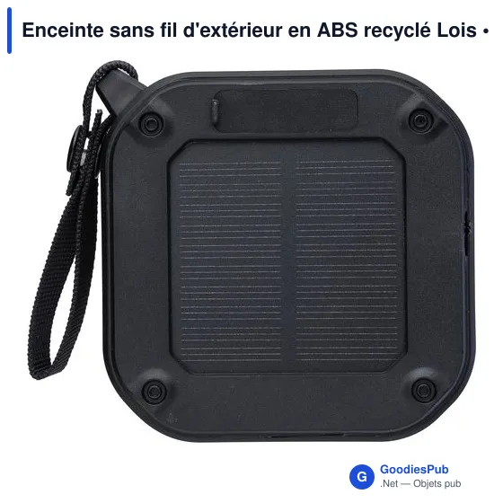 Enceinte sans fil personnalisable pour extérieur avec logo - Lois - Image 2