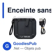 Enceinte sans fil personnalisable pour extérieur avec logo - Lois - Miniature 3