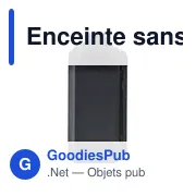 Enceinte sans fil personnalisable pour extérieur avec logo - Lois - Miniature 5