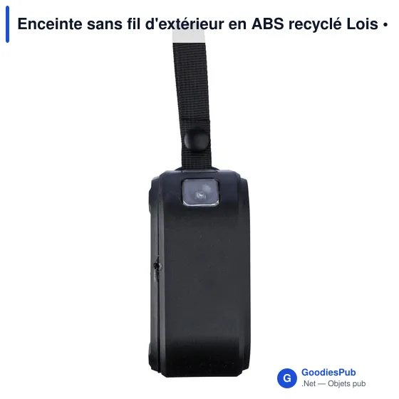 Enceinte sans fil personnalisable pour extérieur avec logo - Lois - Image 6