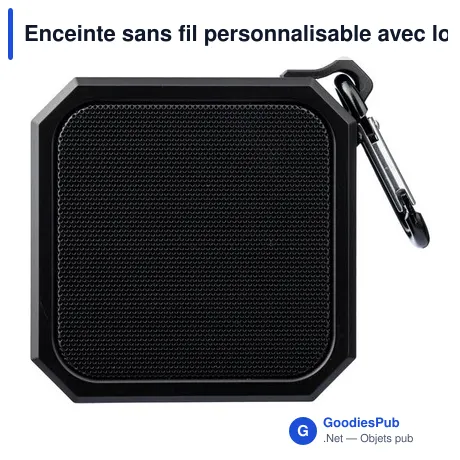 Enceinte sans fil personnalisable avec logo - modèle Lori