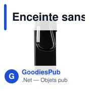 Enceinte sans fil personnalisable avec logo - modèle Lori - Miniature 7