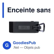 Enceinte sans fil personnalisable avec logo - modèle Lori - Miniature 8