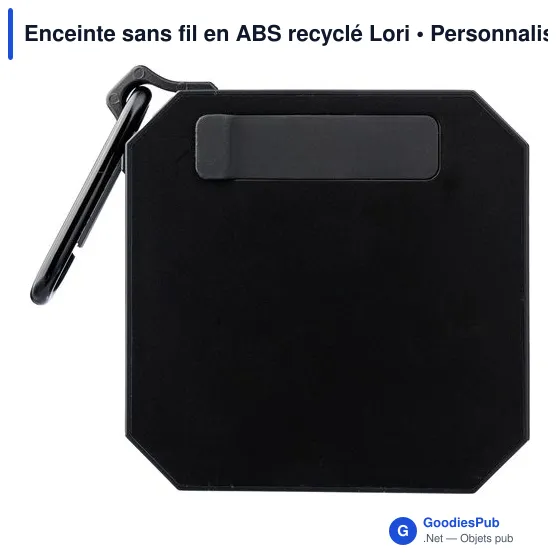 Enceinte sans fil personnalisable avec logo - modèle Lori - Image 9
