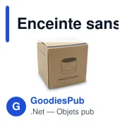 Enceinte sans fil personnalisable en aluminium recyclé avec logo | Jaquann - Miniature 8