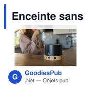 Enceinte sans fil personnalisable en aluminium recyclé avec logo | Jaquann - Miniature 10