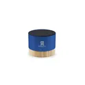 Variante bleu marine - Enceinte sans fil personnalisable en aluminium recyclé avec logo | Jaquann