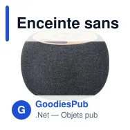Enceinte sans fil personnalisable en bambou et ABS - Lyleavec logo - Miniature 4