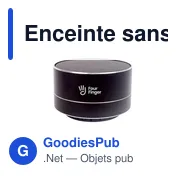Enceinte sans fil personnalisable avec logo | Silas - Miniature 3
