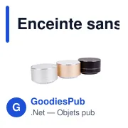 Enceinte sans fil personnalisable avec logo | Silas - Miniature 5
