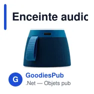 Enceinte audio personnalisable avec logo - Lolija - Miniature 2