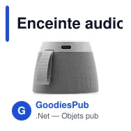 Enceinte audio personnalisable avec logo - Lolija - Miniature 12