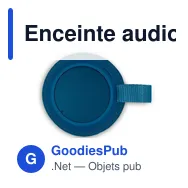 Enceinte audio personnalisable avec logo - Lolija - Miniature 4