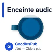 Enceinte audio personnalisable avec logo - Lolija - Miniature 5