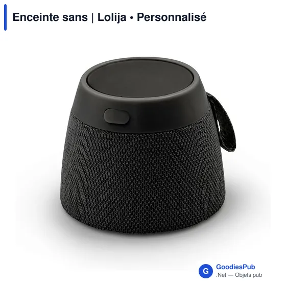 Enceinte audio personnalisable avec logo - Lolija - Image 6