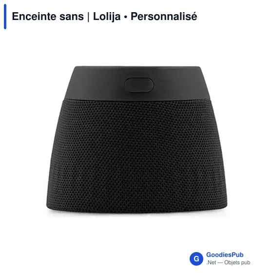 Enceinte audio personnalisable avec logo - Lolija - Image 8