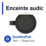 Enceinte audio personnalisable avec logo - Lolija - Miniature 10