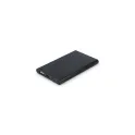 Variante Noir - Batterie externe personnalisable USB-C 4000 mAh en aluminium recyclé avec logo - Enera