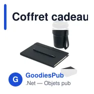 Coffret cadeau 3 pièces personnalisable avec logo - ENGAGE - Miniature 1