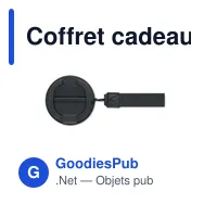 Coffret cadeau 3 pièces personnalisable avec logo - ENGAGE - Miniature 12