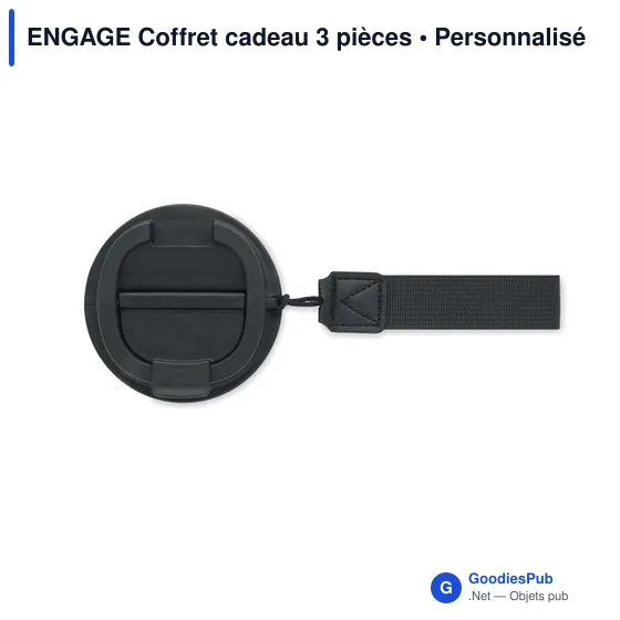 Coffret cadeau 3 pièces personnalisable avec logo - ENGAGE - Image 12