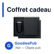 Coffret cadeau 3 pièces personnalisable avec logo - ENGAGE - Miniature 3