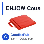 ENJOW Coussin en non-tissé - Miniature 2