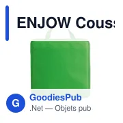 ENJOW Coussin en non-tissé - Miniature 4