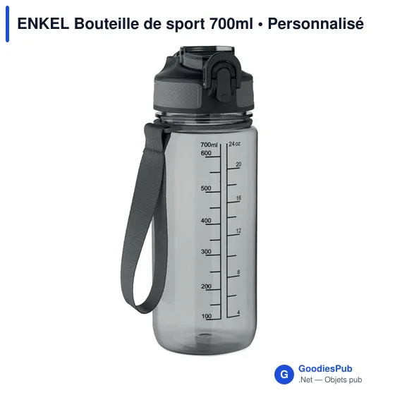 Bouteille de sport personnalisable ENKEL 700ml avec logo - Image 11