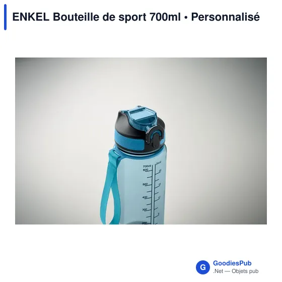 Bouteille de sport personnalisable ENKEL 700ml avec logo - Image 3