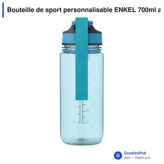 Bouteille de sport personnalisable ENKEL 700ml avec logo - Image 5