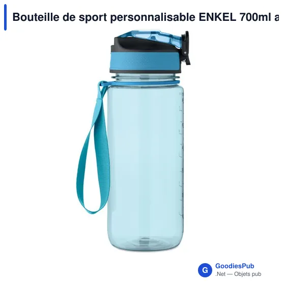Bouteille de sport personnalisable ENKEL 700ml avec logo - Image 6