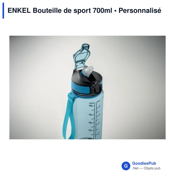 Bouteille de sport personnalisable ENKEL 700ml avec logo - Image 9