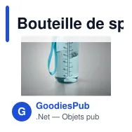 Bouteille de sport personnalisable ENKEL 700ml avec logo - Miniature 10