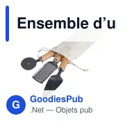 Ensemble d’ustensiles de cuisine personnalisable avec logo - Sylvan - Miniature 2