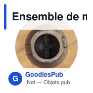 Ensemble de moulins à épices personnalisable avec logo - Christine - Miniature 2