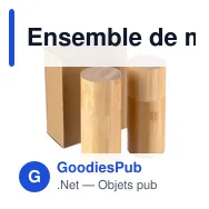 Ensemble de moulins à épices personnalisable avec logo - Christine - Miniature 7